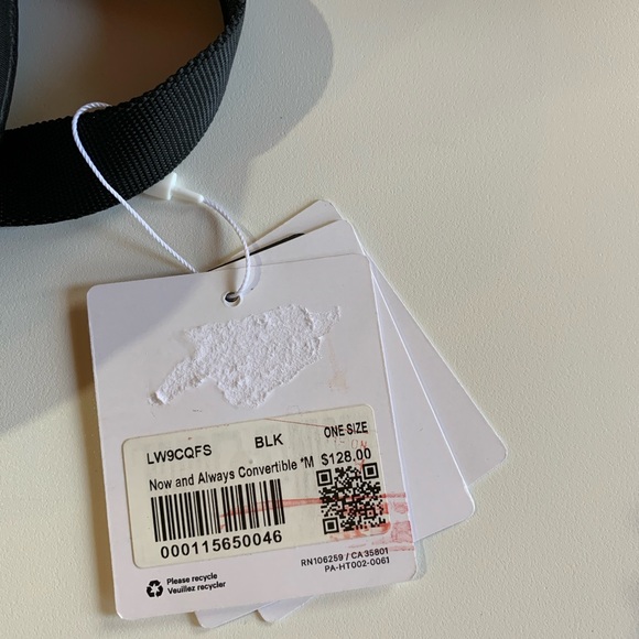 NWT Now And Always Convertible Bag Black Mini - Picture 10 of 13